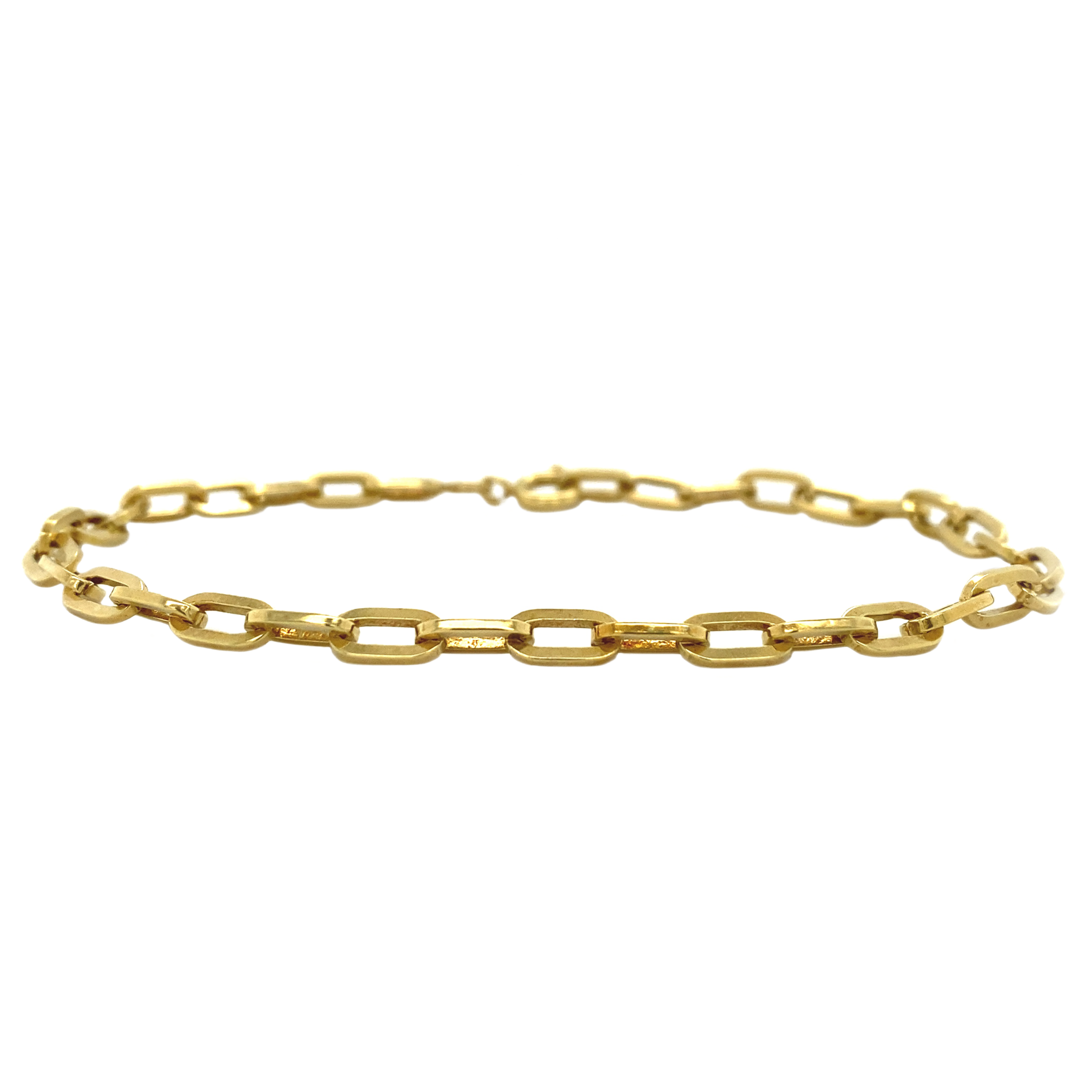 Vintage 14K Gold Anchor Bracelet 20,5 cm